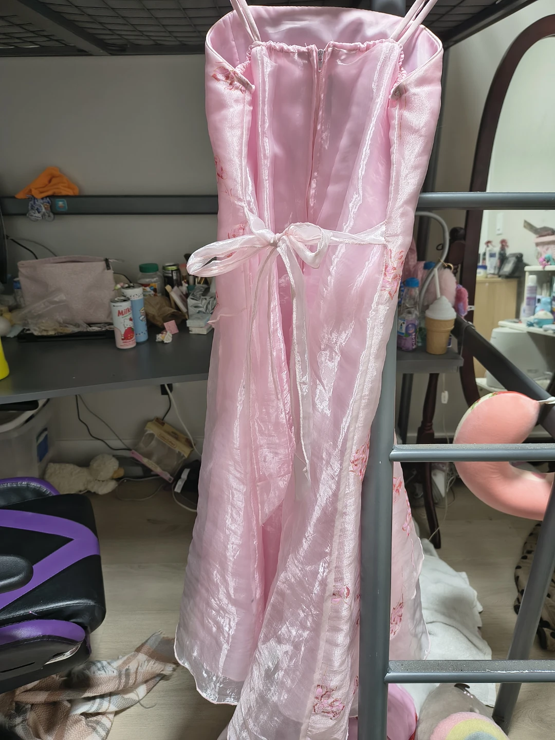 Pink Floral dress - photo 5