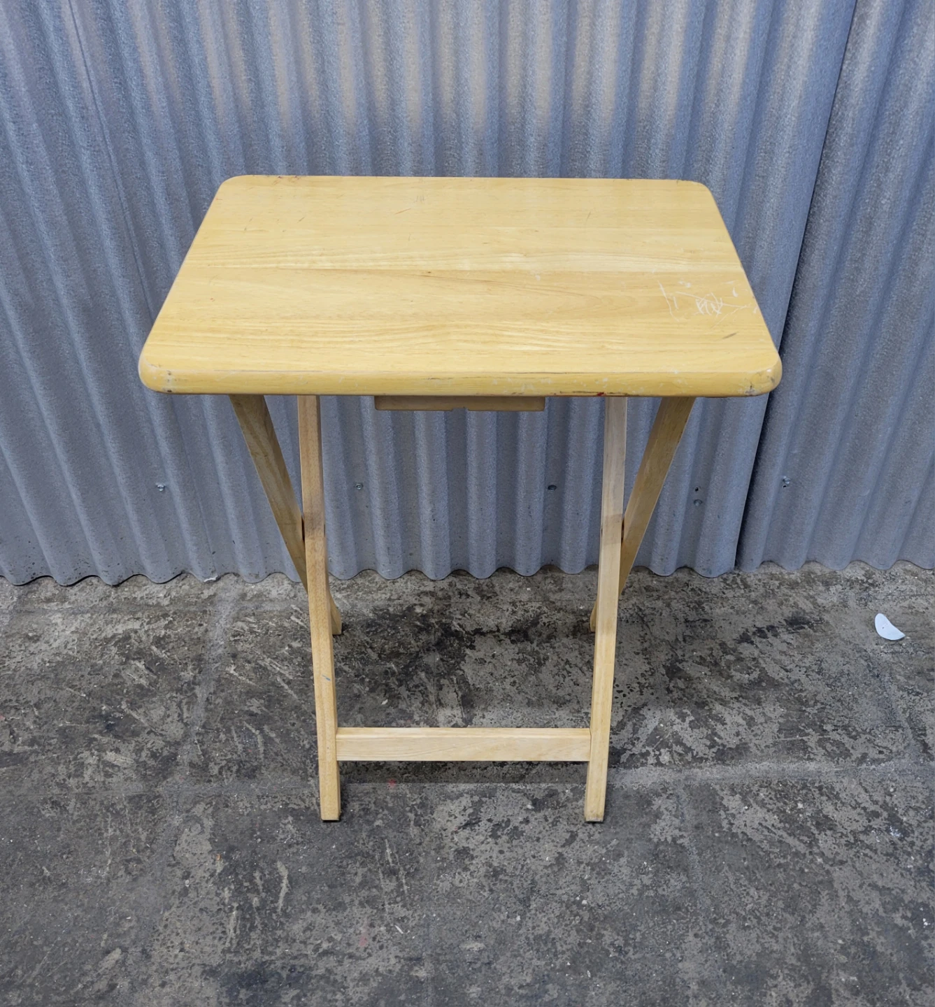 Folding Wood Table