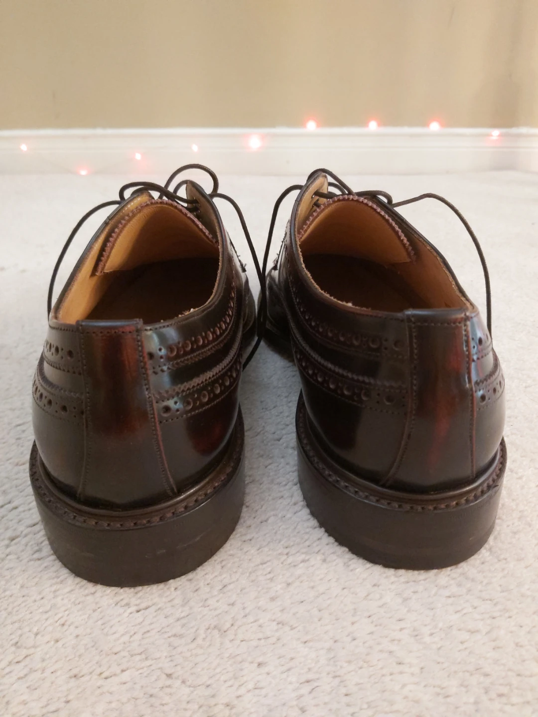NEW 9.5 Matthew Dack Handmade Wingtip Brogue Dress Shoes - photo 4