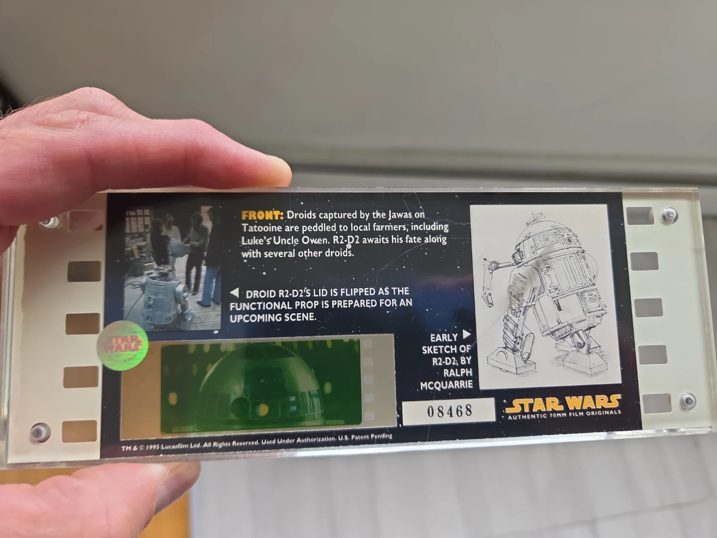 Star Wars Authentic 70mm Film Originals R2-D2 Edition - photo 2