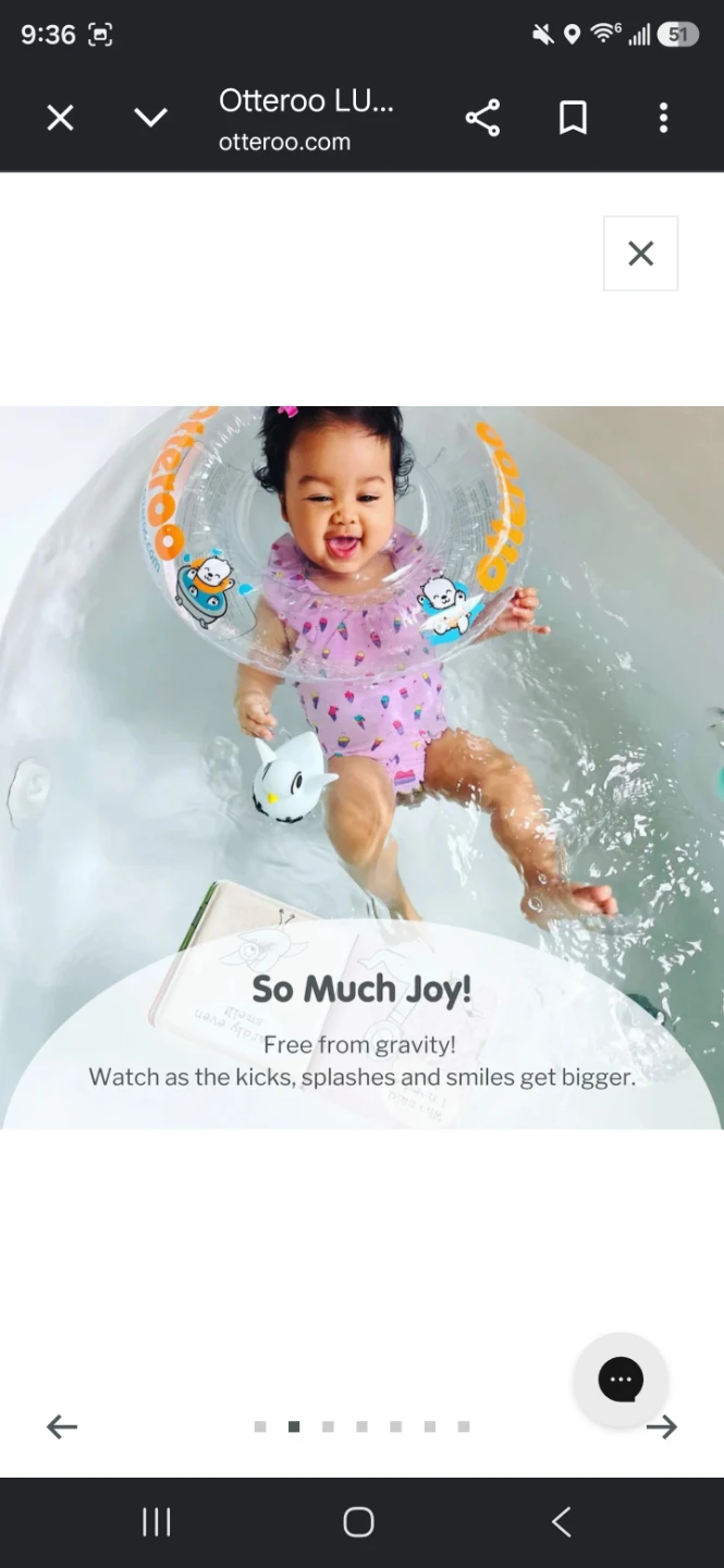 Otteroo Lumi Baby Swim Float - photo 2