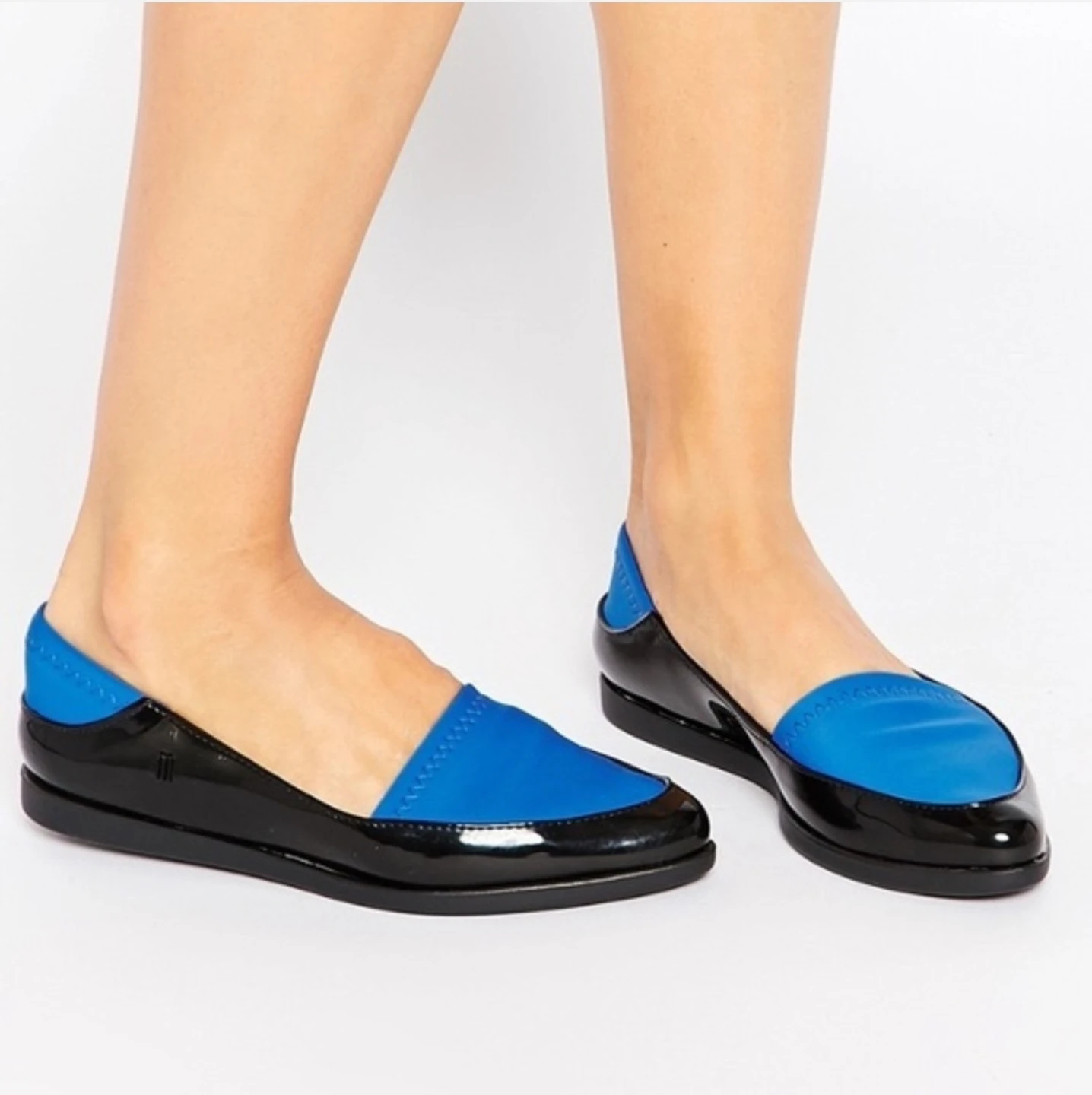 Melissa Black & Blue Ballet Flats Size 7 - photo 2