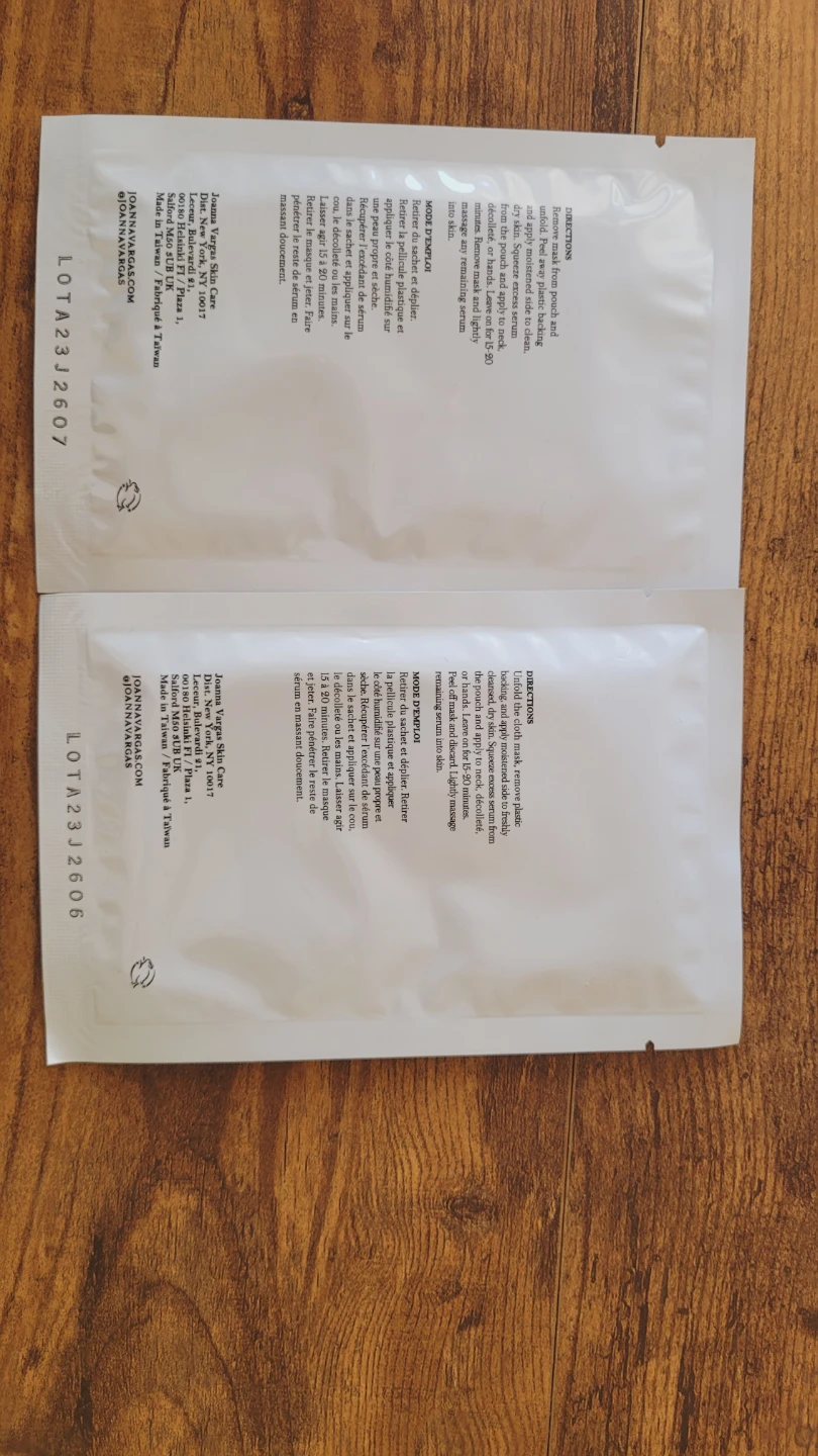 Luxury Joanna Vargas Glow To Go Mask Set – New & Unopened - photo 4
