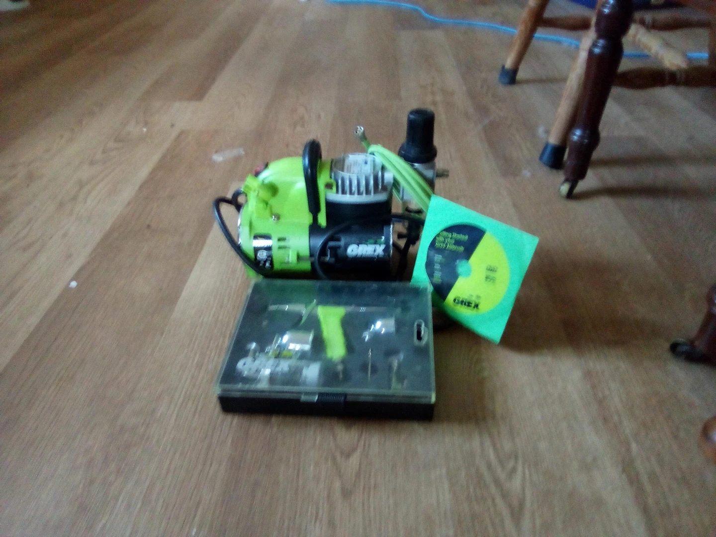 GREX Airbrush Compressor with Airbrush Kit - photo 2