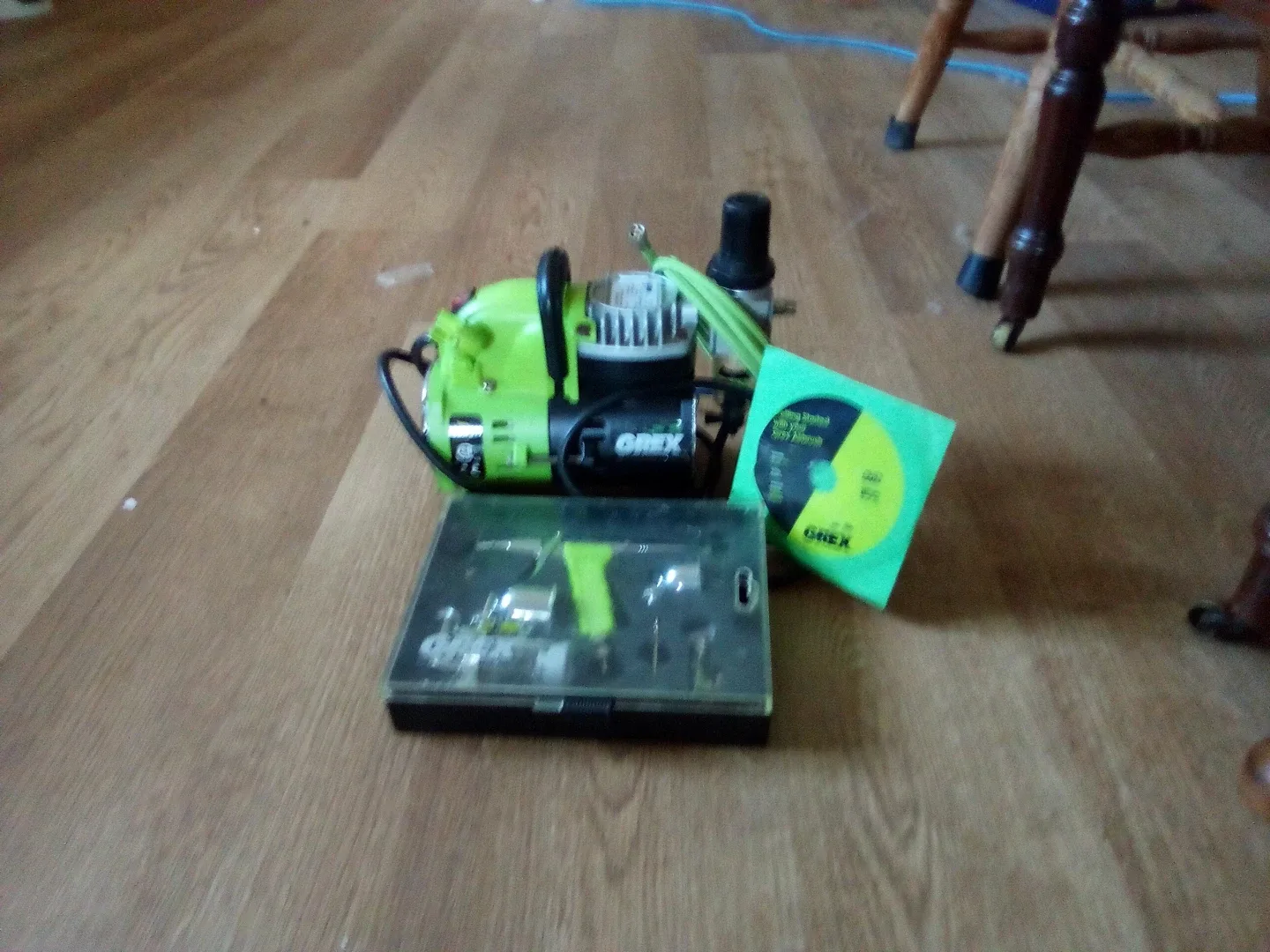 GREX Airbrush Compressor with Airbrush Kit - photo 2