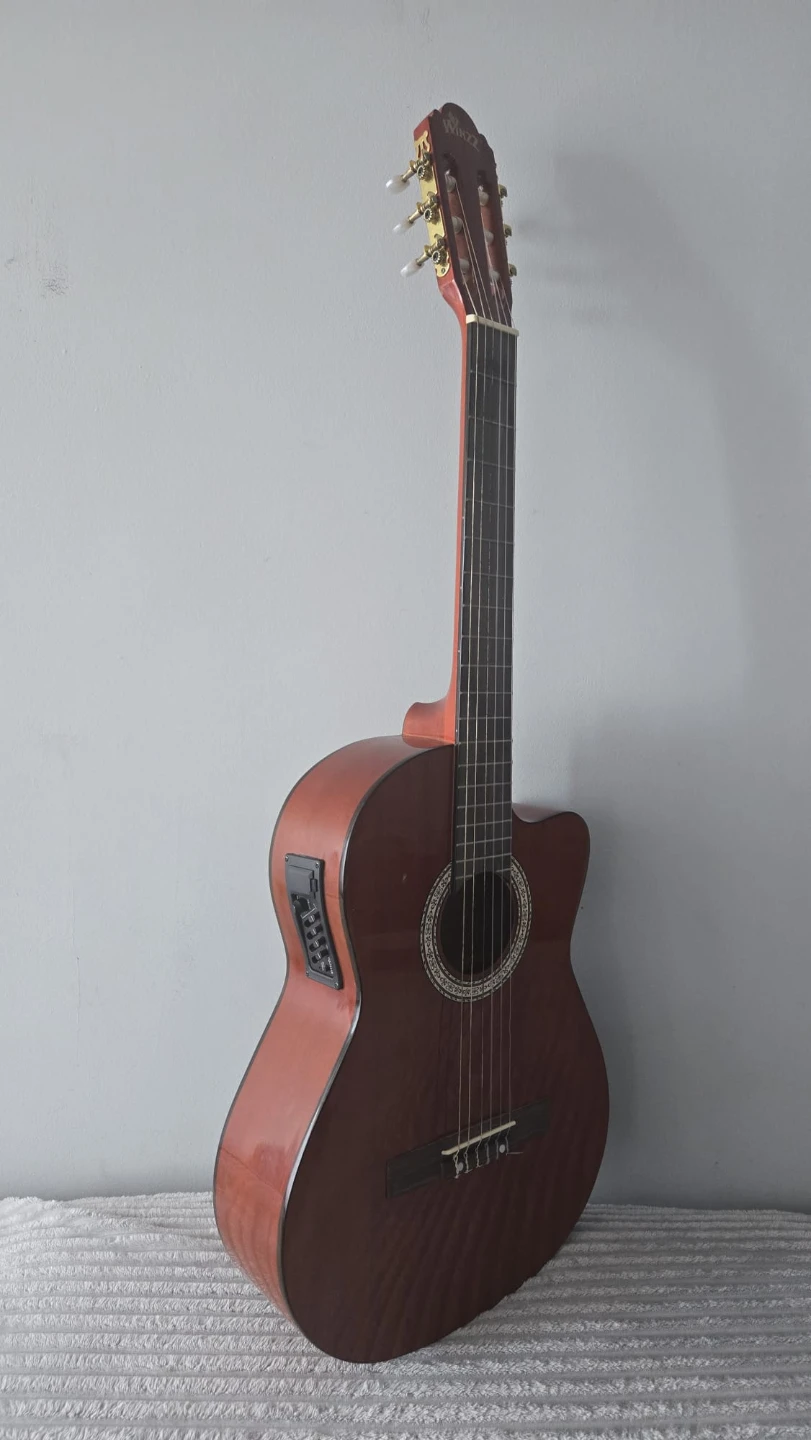 WINZZ Acoustic Electric Guitar with Gig Bag - photo 3