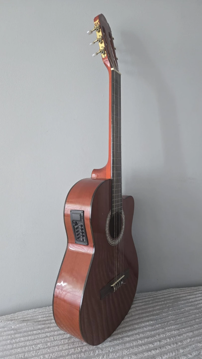 WINZZ Acoustic Electric Guitar with Gig Bag - photo 5