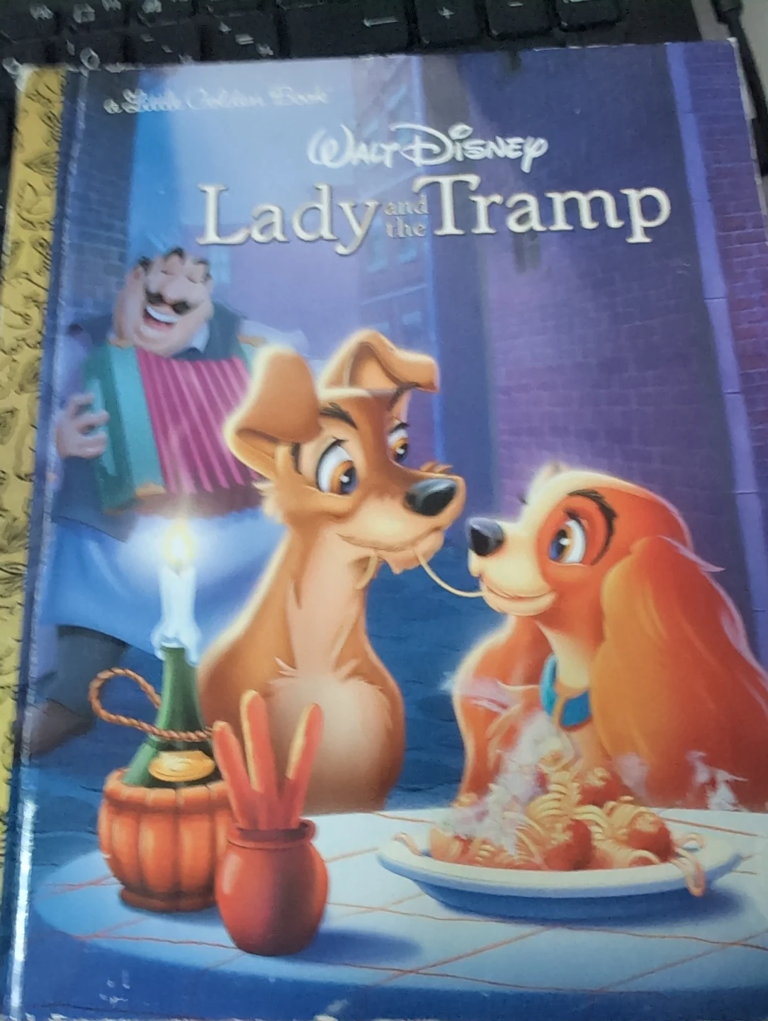Walt Disney Lady and the Tramp Little Golden Book