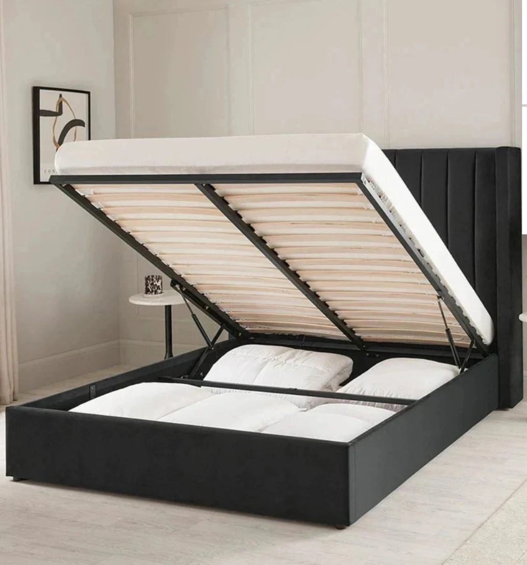 UNOPENED STILL IN BOX Velets Oliver Storage Bed Frame - Queen - photo 3