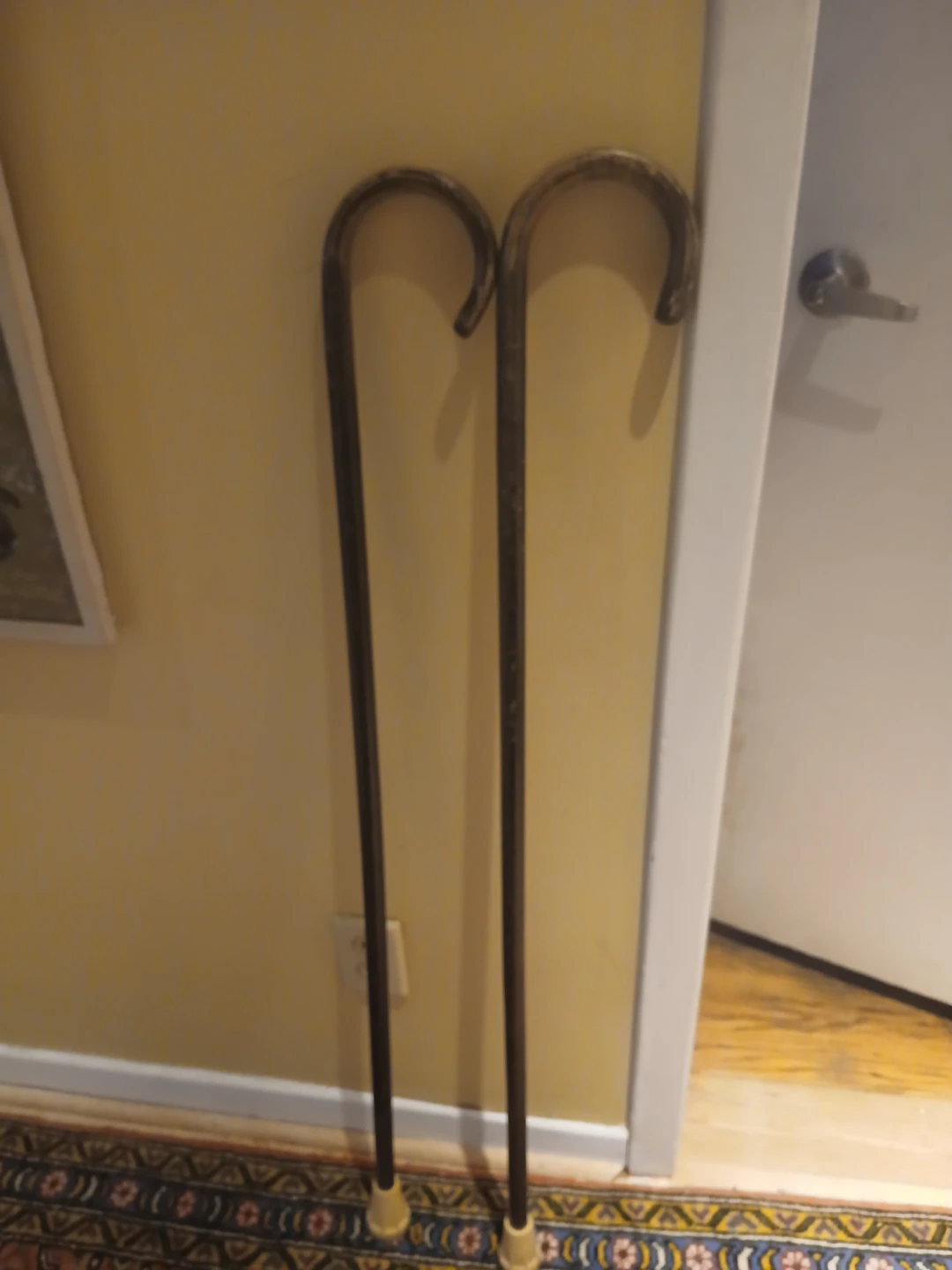 Two antique walking canes - photo 2