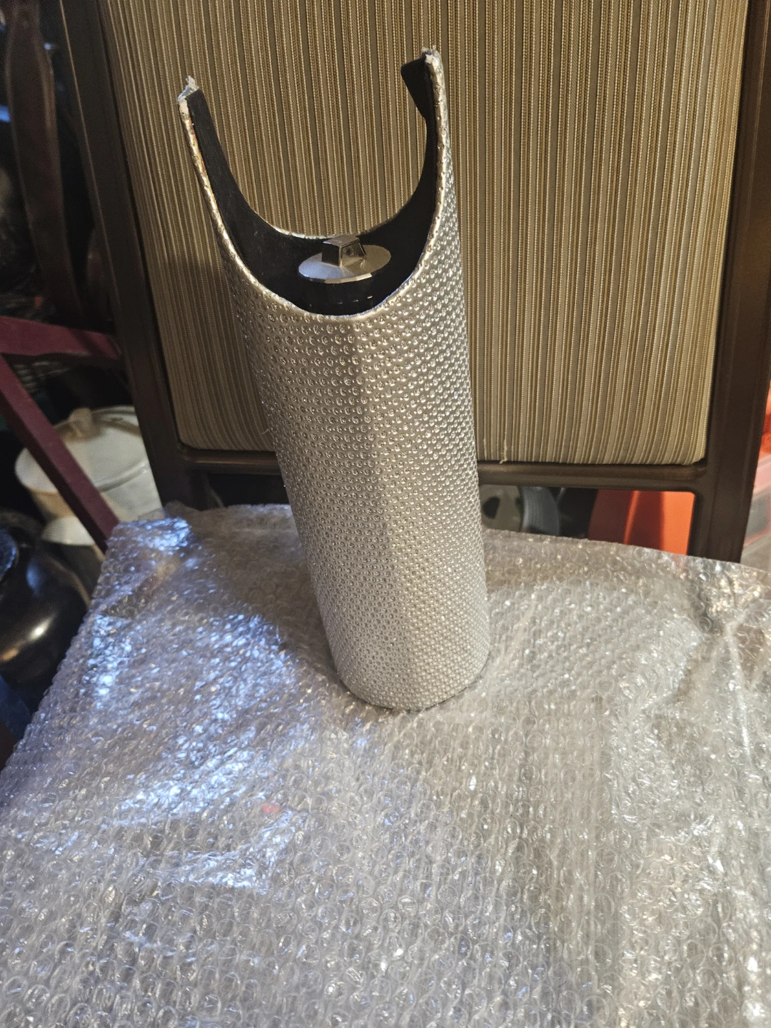 Sparkly Cylinder Vase - photo 2