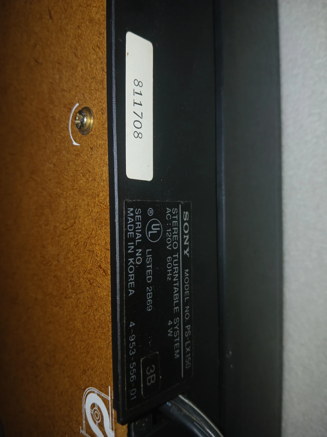 Sony PS-LX150 Stereo Turntable System - photo 3