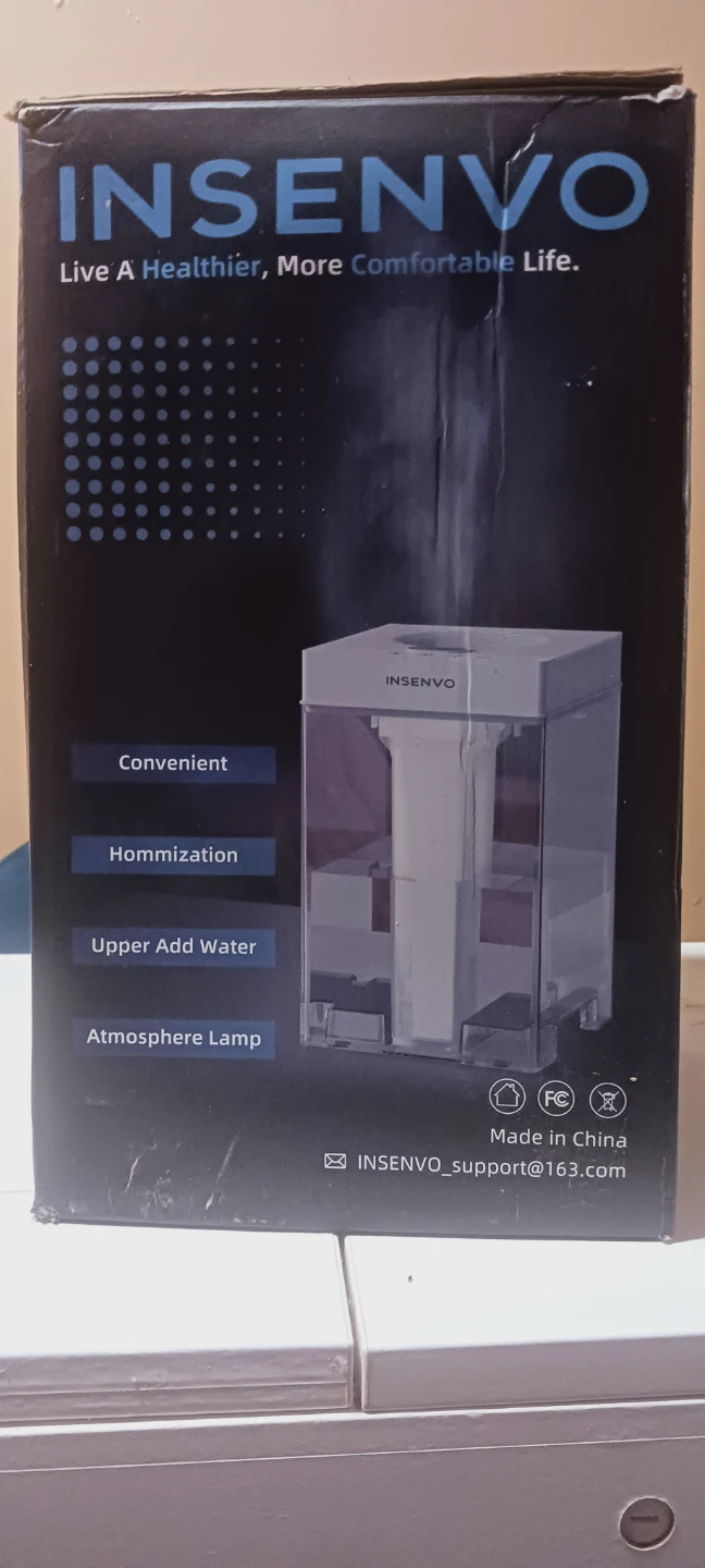 INSENVO Cool Mist Humidifier P2206A-GY-MD-US 7.5L - photo 3