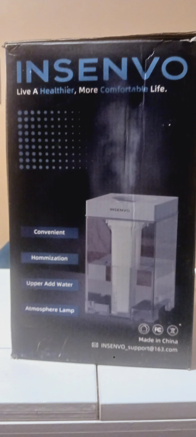 INSENVO Cool Mist Humidifier P2206A-GY-MD-US 7.5L - photo 4