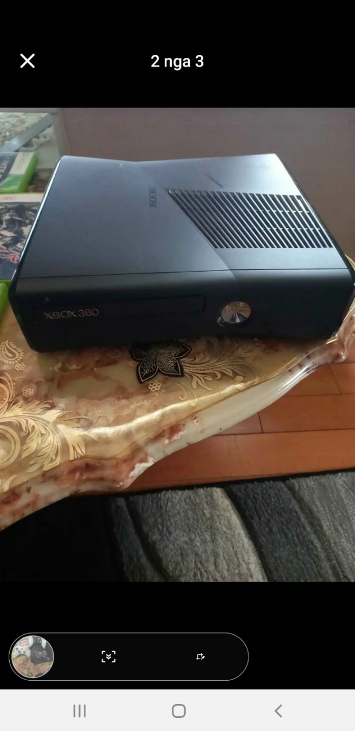 Xbox 360 Console with 11 Games and 3 Controllers