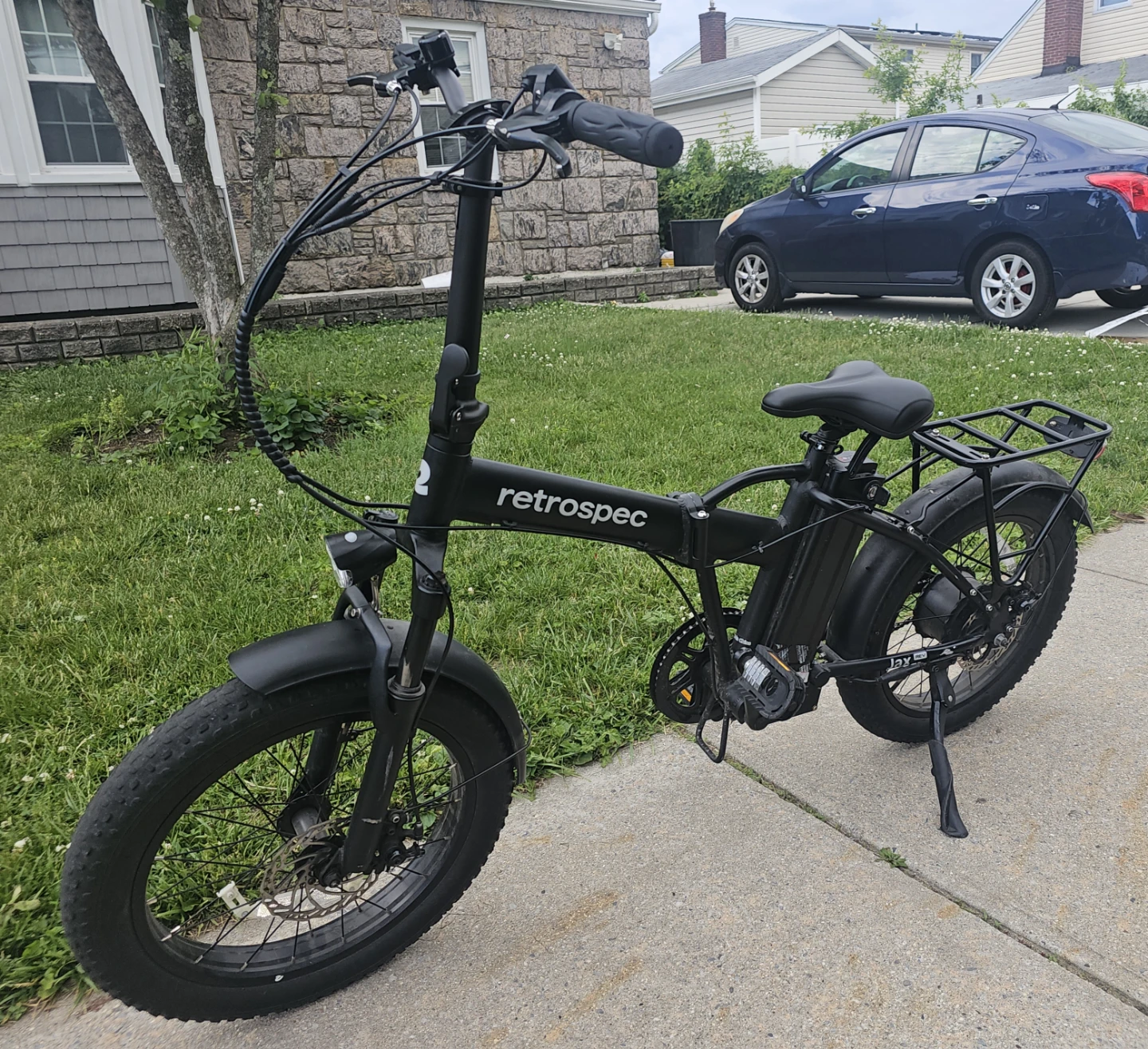 Retrospec Electric Folding Bike