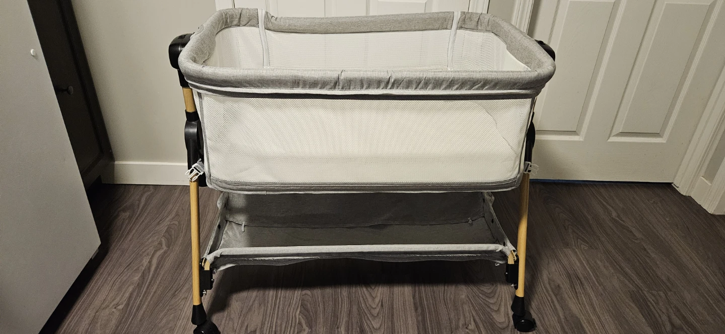 Infant Bassinet Sleeper with Storage Shelf - photo 3