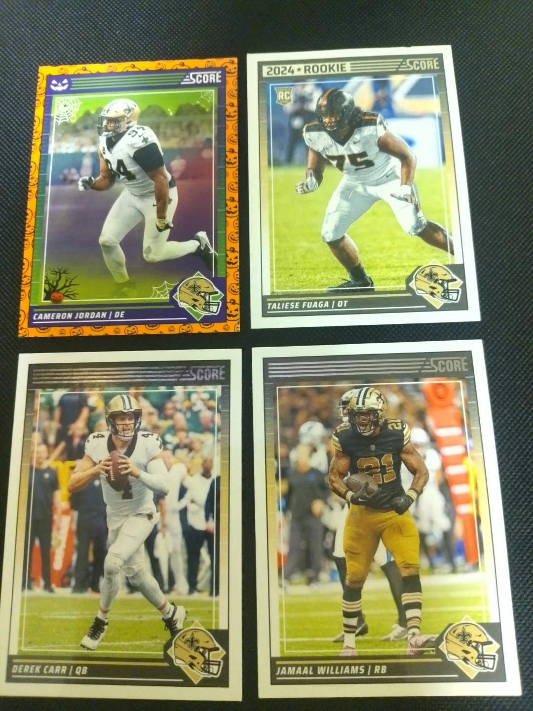 2024 Score Football Cards - New Orleans Saints