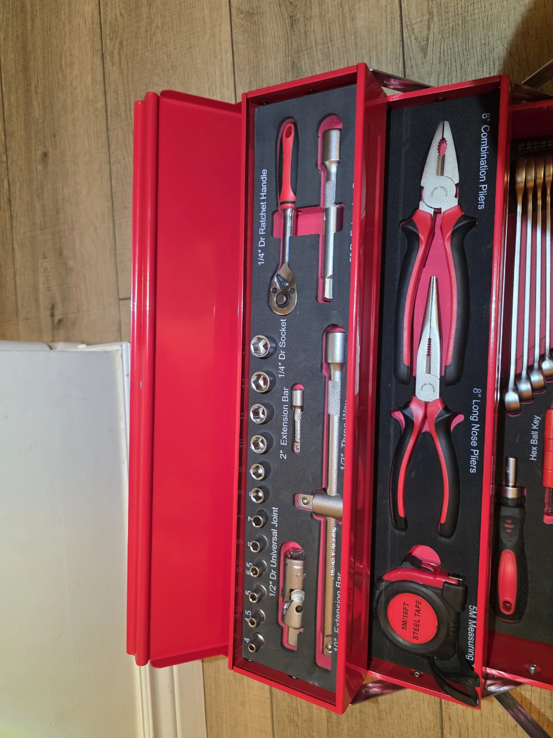 ​Brand New BOSS 5-Tray Cantilever Metal Tool Box Set - photo 3