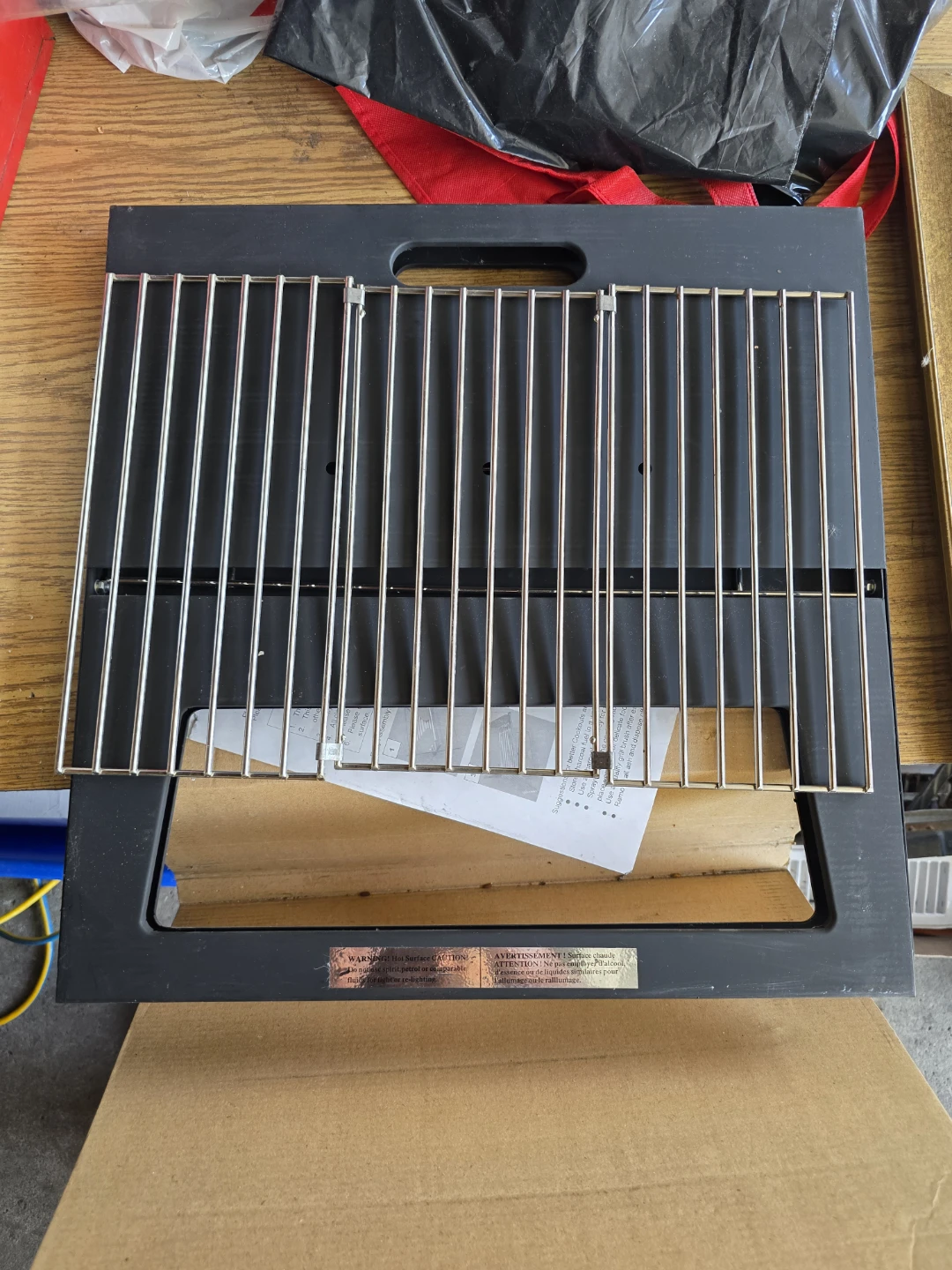 PERMASTEEL Notebook Charcoal Grill - photo 2