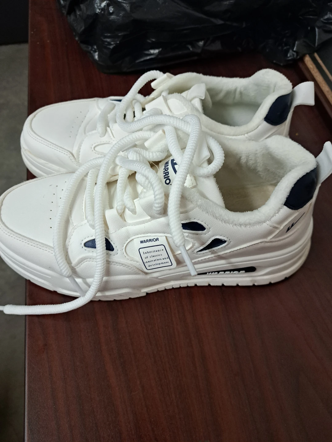 Warrior White Sneakers
