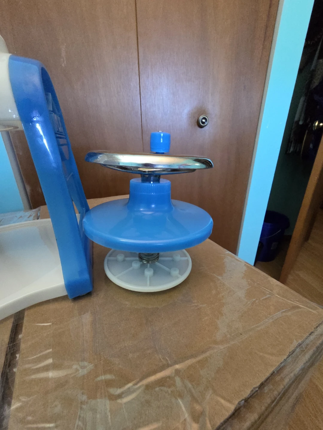 Blue and White Manual Ice Shaver - photo 2