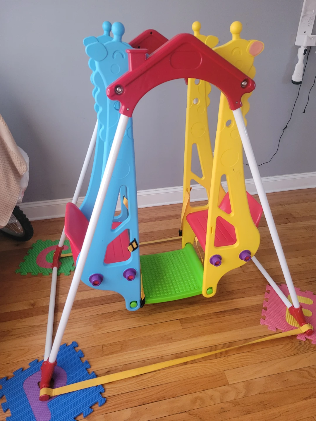 Kids Giraffe Swing Set - photo 2