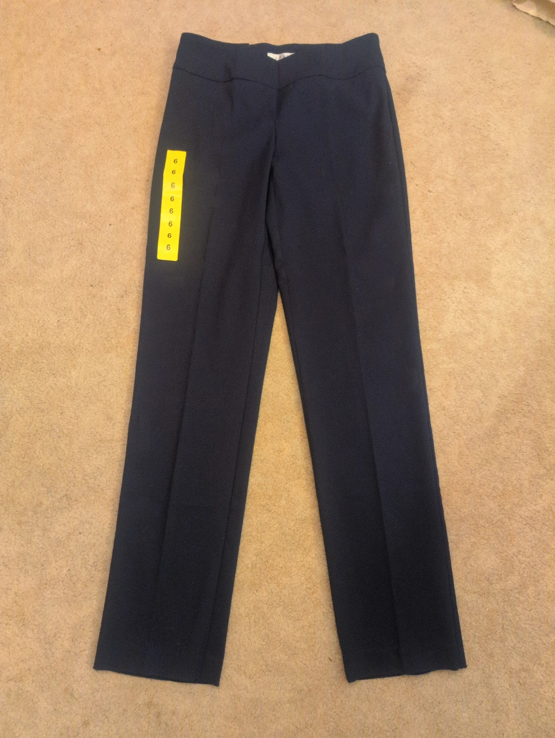 S.C. & CO. Navy Tummy Control Pants Size 6