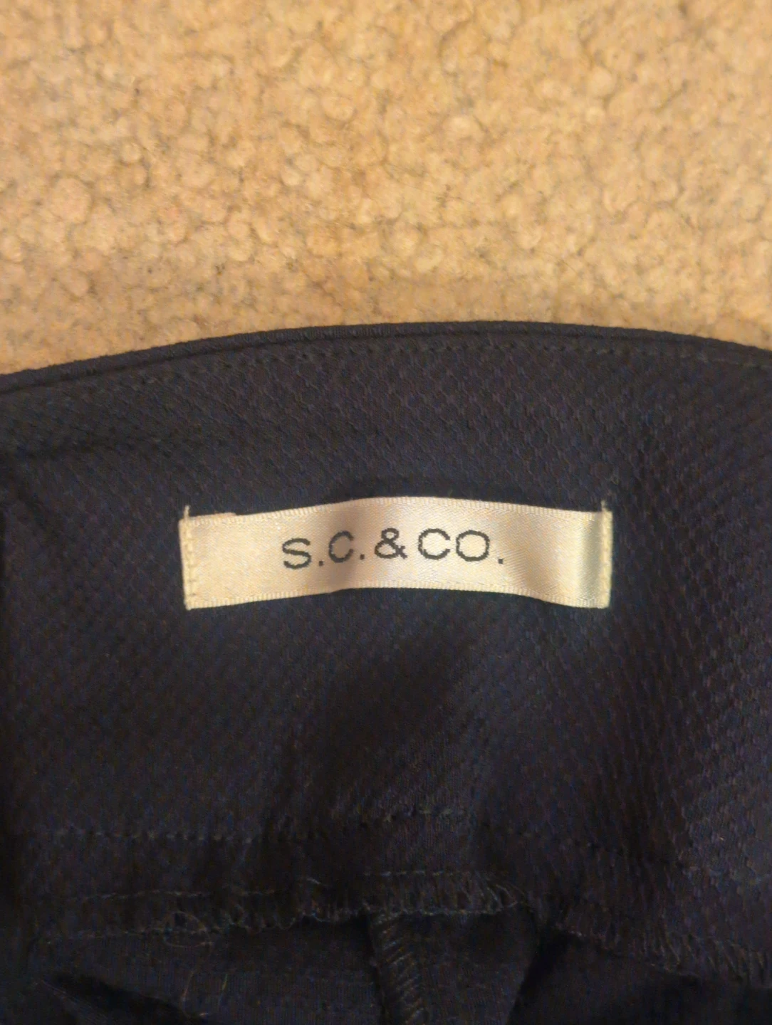 S.C. & CO. Navy Tummy Control Pants Size 6 - photo 3