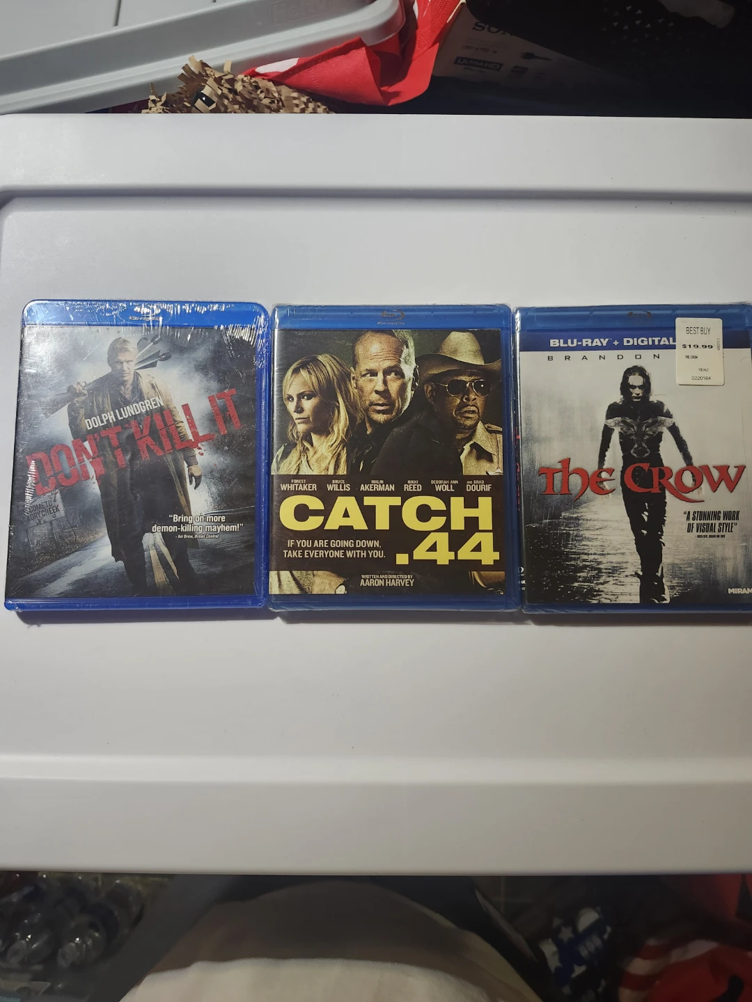 Don't Kill It, Catch .44, and The Crow Blu-ray Bundle