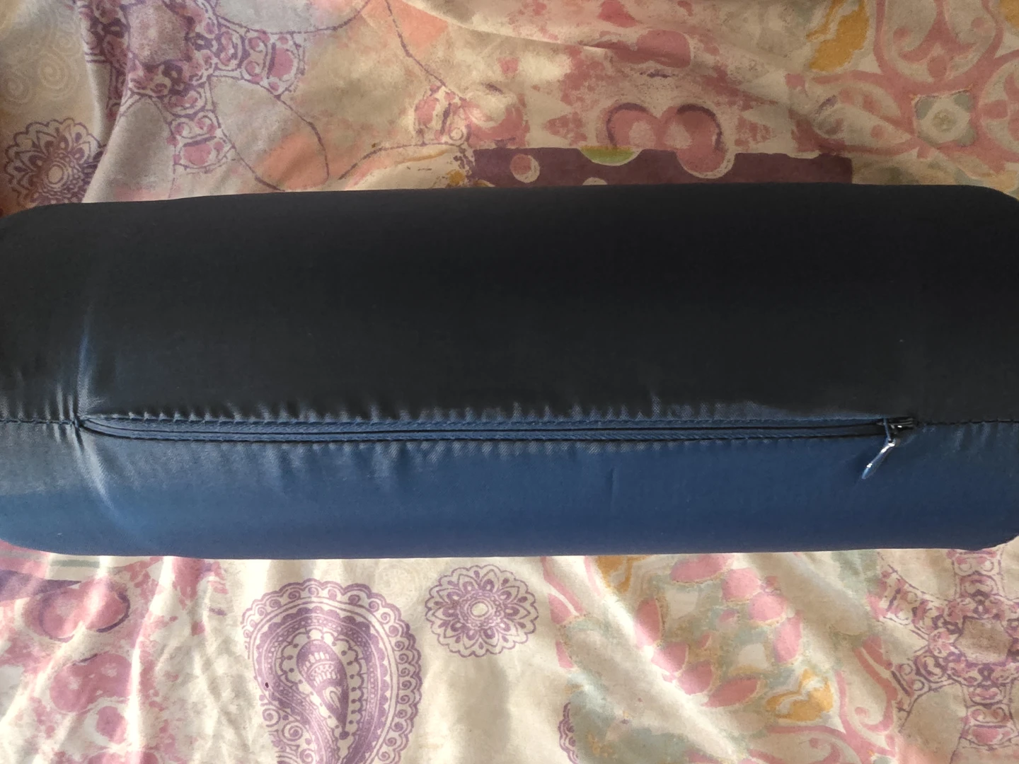 ⚽️ Navy Blue Bolster Pillow Cushion Insert - photo 2