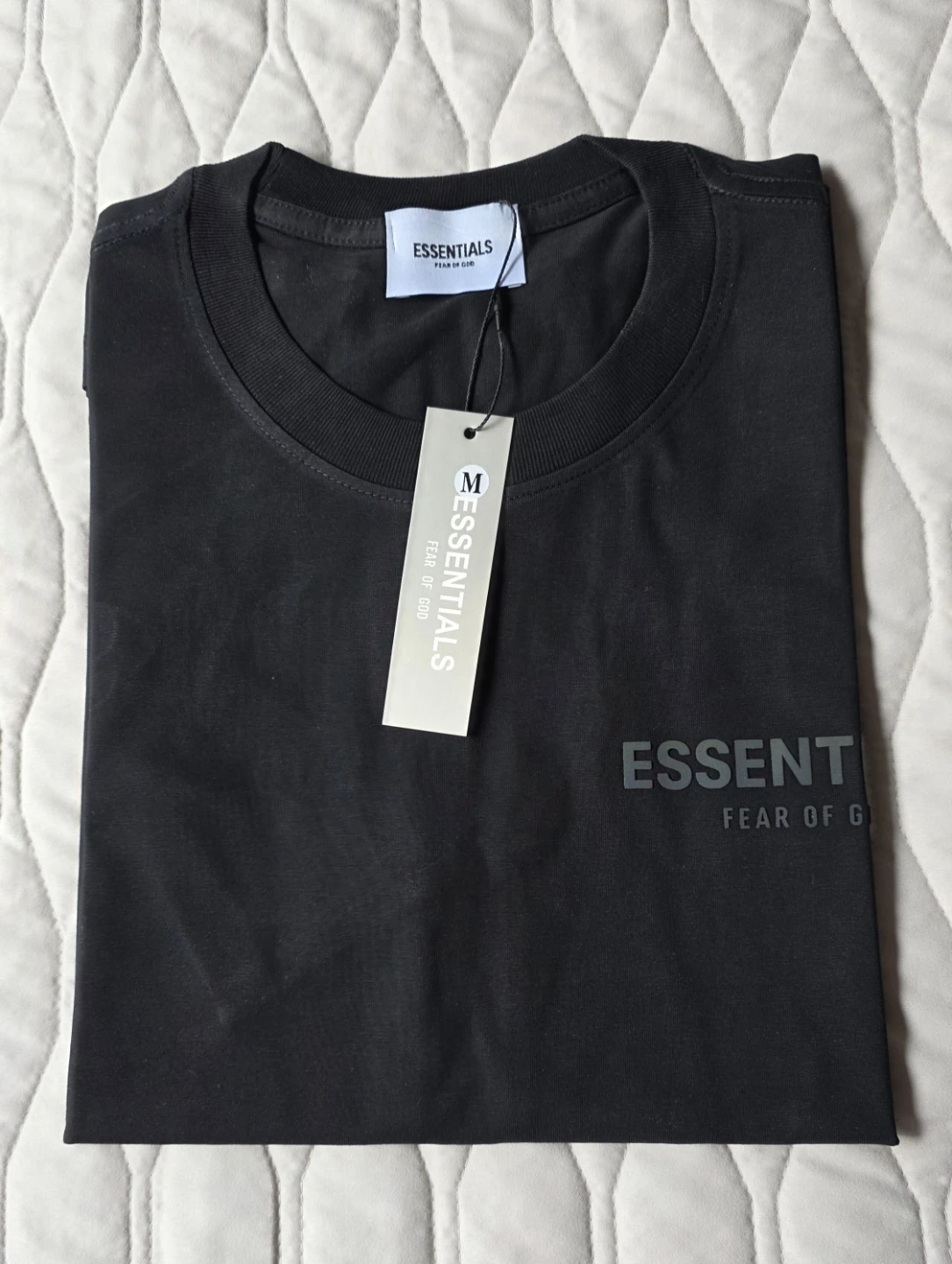 Black Essentials Fear of God T-Shirt Size M, L, XL, XXL - photo 2