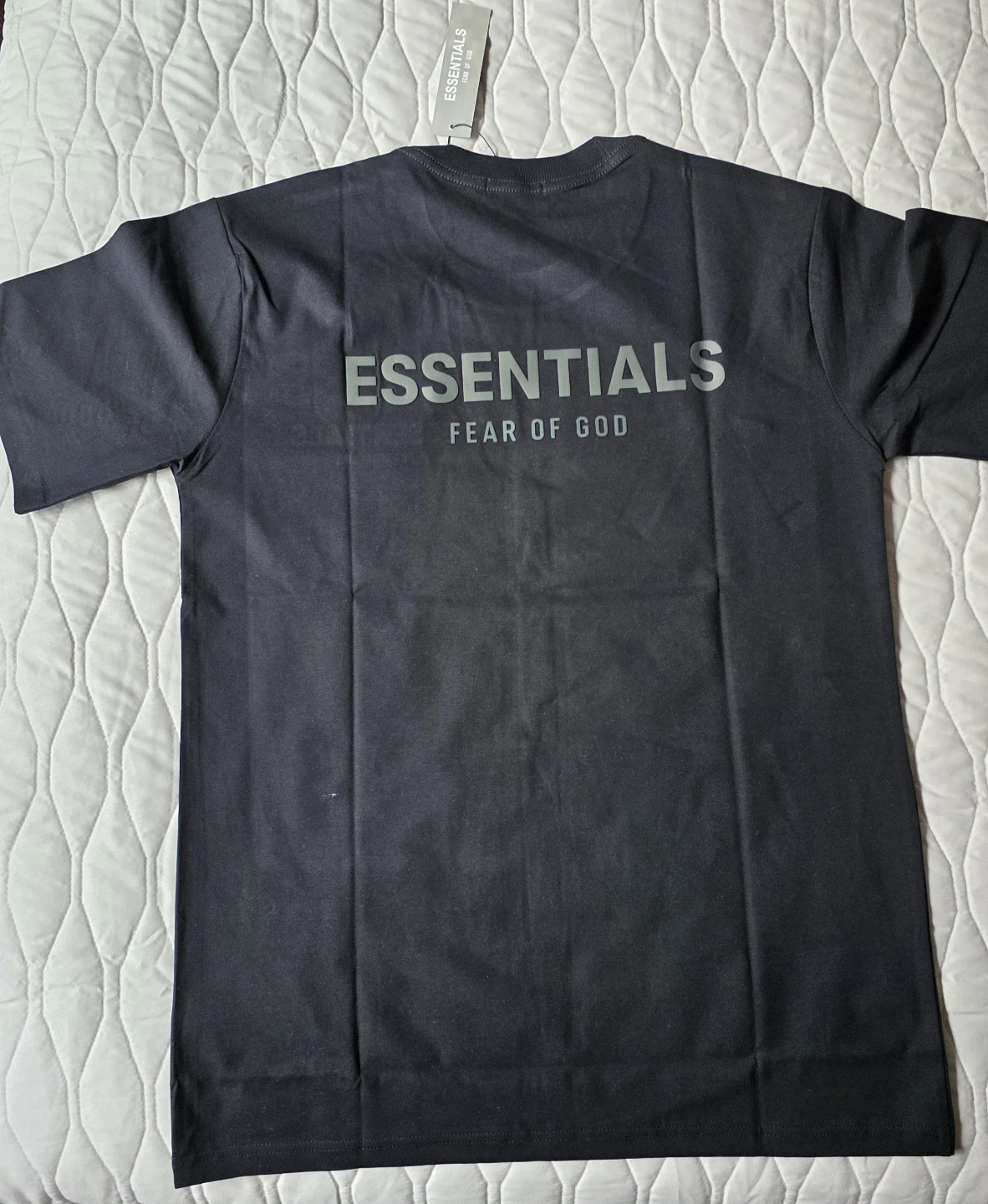 Black Essentials Fear of God T-Shirt Size M, L, XL, XXL - photo 3