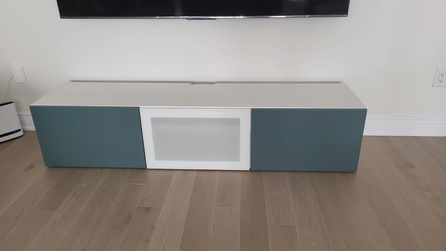 IKEA Besta TV Unit (3-Door) – Excellent Condition