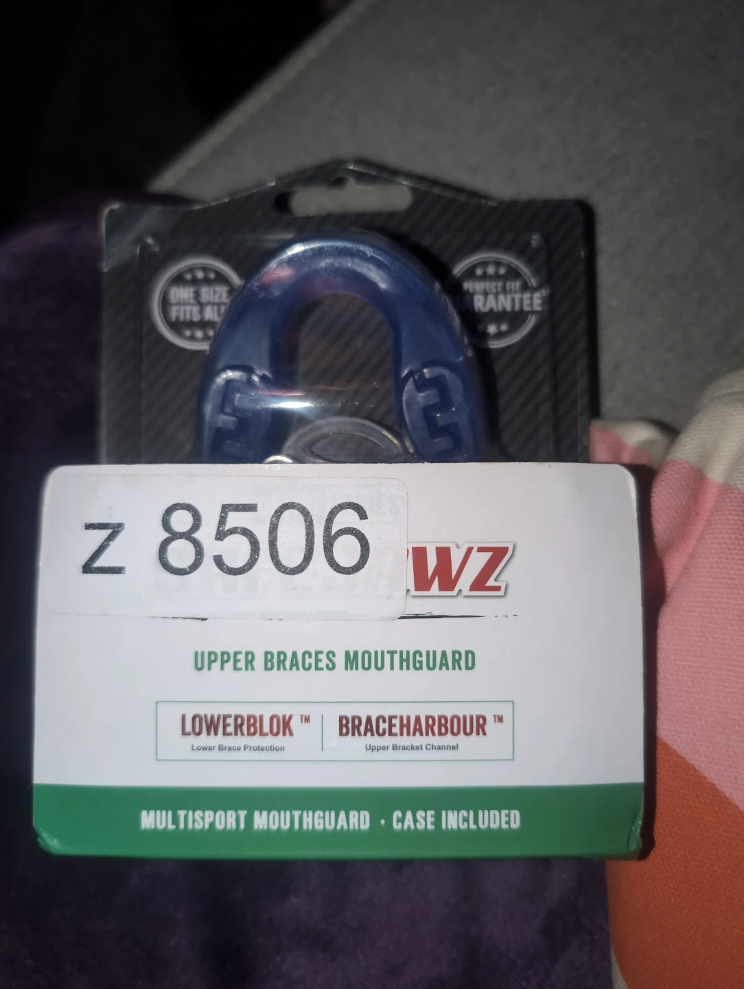 SafeJawz Upper Braces Mouthguard