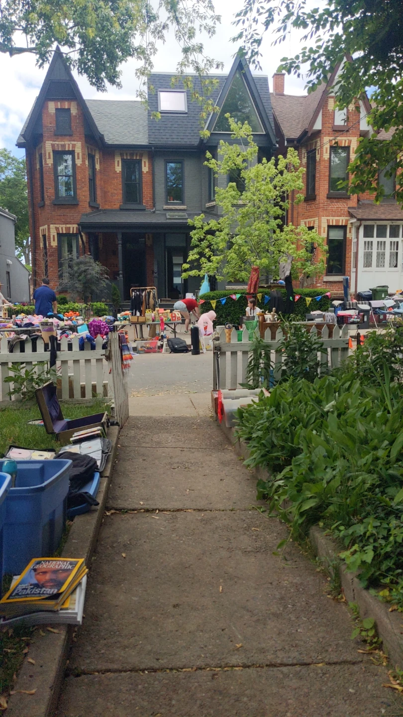 Yard sale today 239 Lisgar Street June 7th!