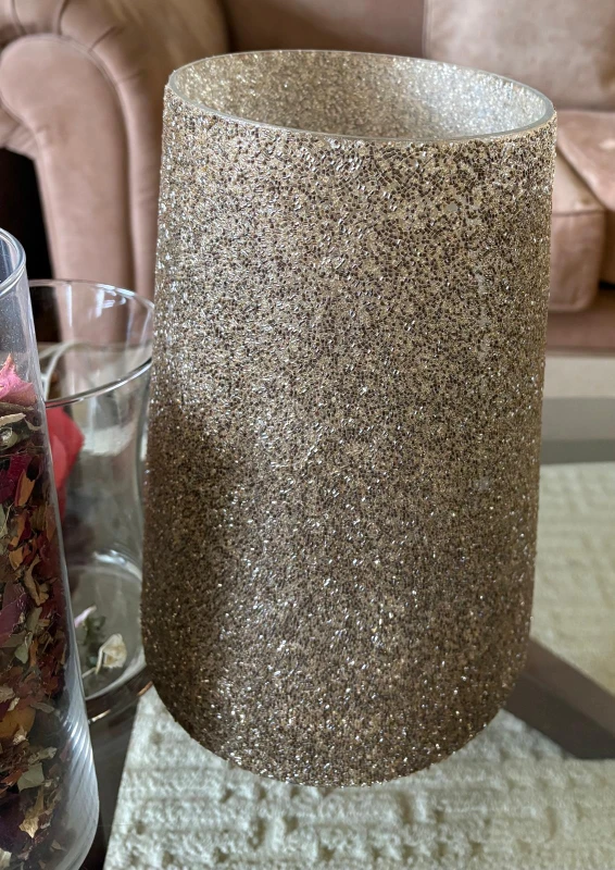 Sparkly Cylinder Vase - photo 2