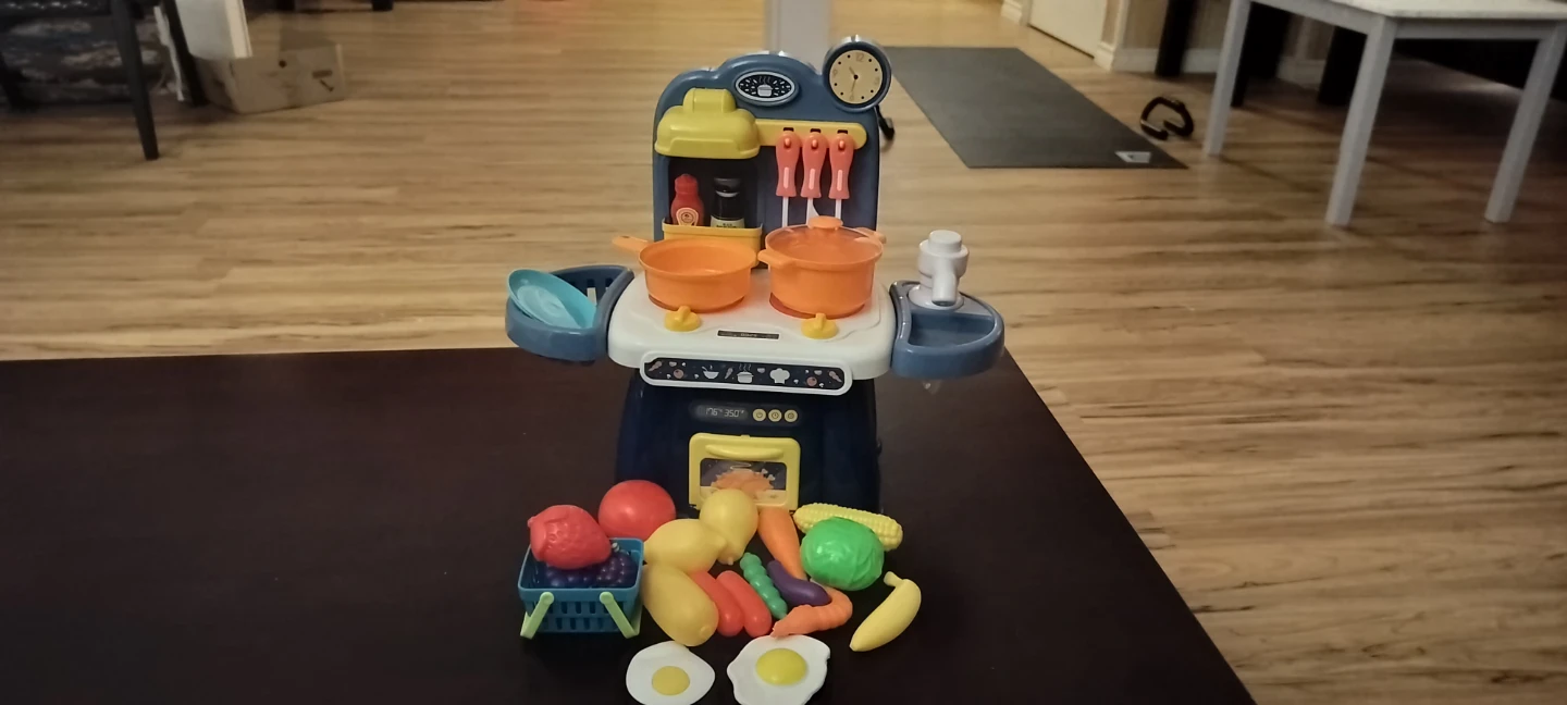 Kids Play Kitchen Set with Accessories