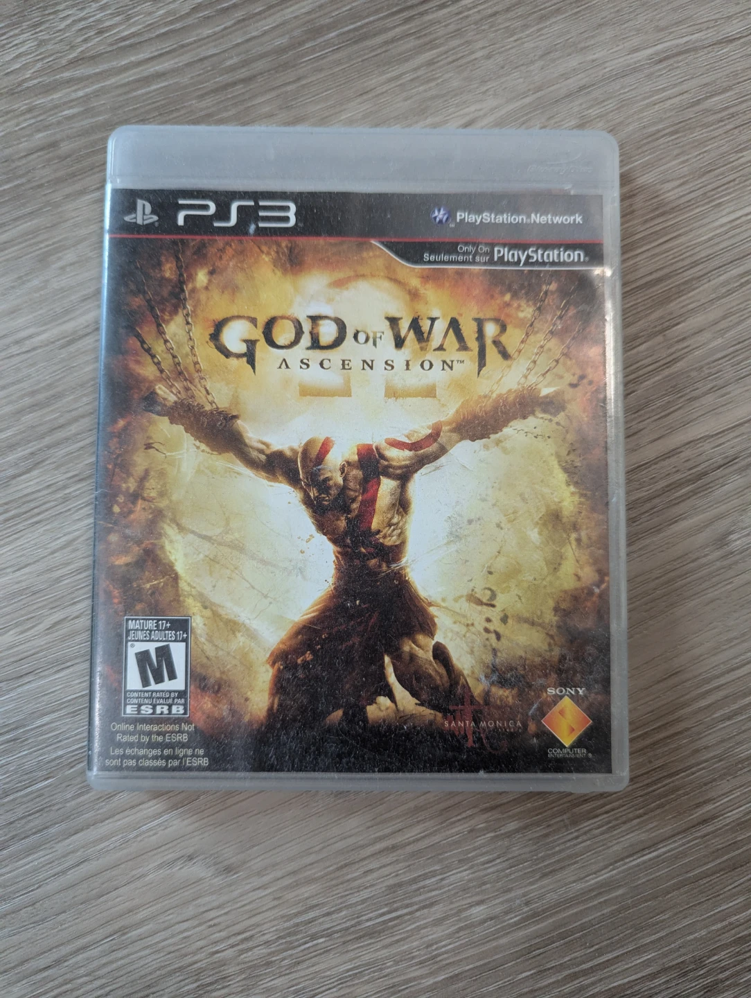 ⚽ God of War: Ascension PS3 Game