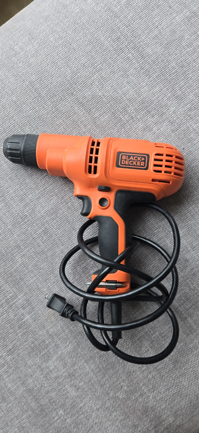 Black+Decker Corded Drill - photo 2