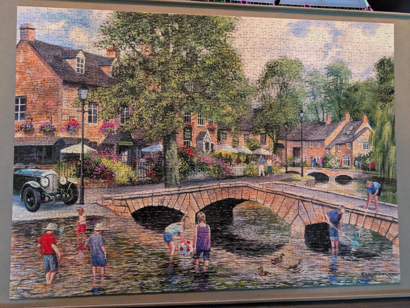 Excellent condition Gibsons 1000 and 500 piece puzzle - photo 2