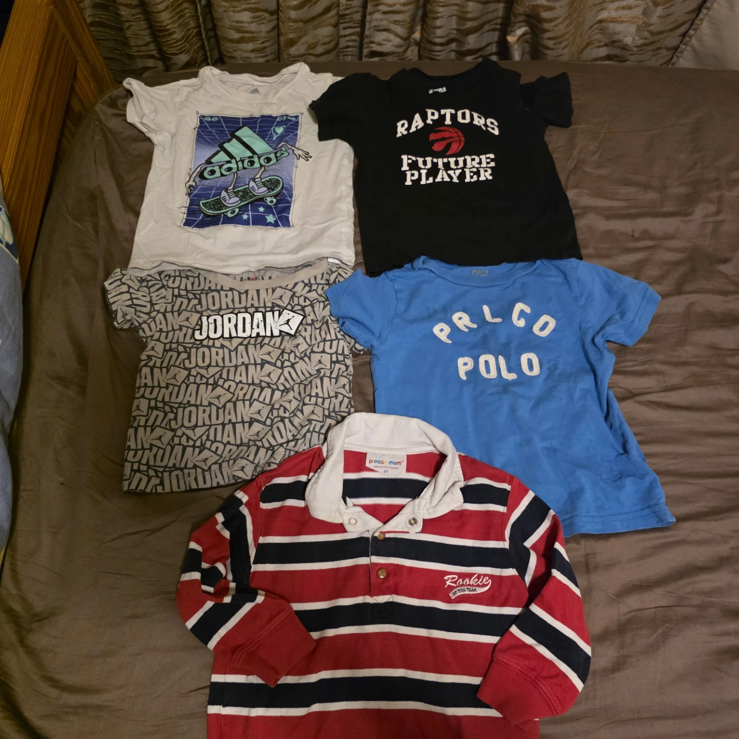 2t Boys' Assorted T-Shirts and Pants 10 piece Bundle - photo 3