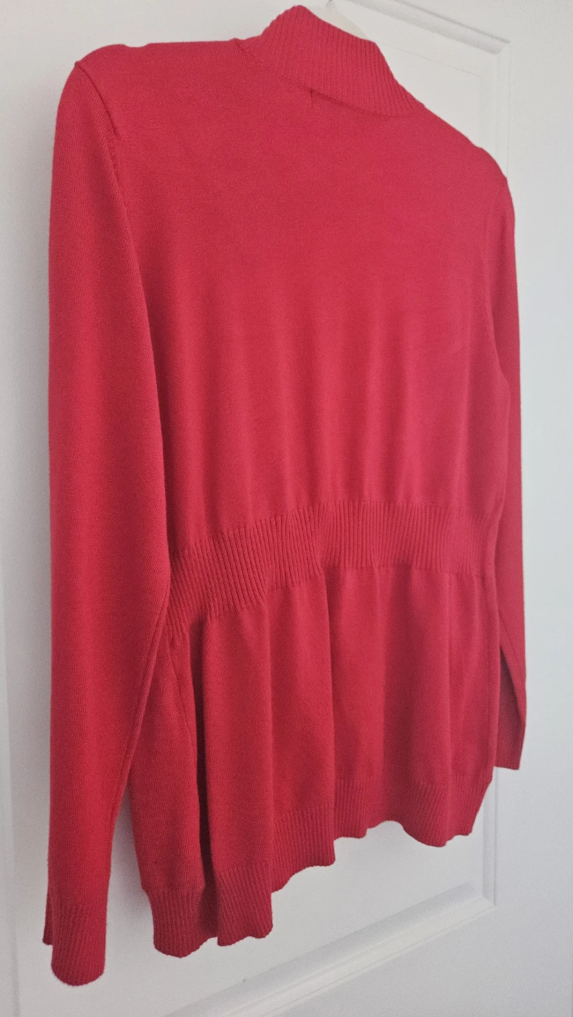 Verve Ami Red Cardigan - Size Medium ⚽ - photo 5