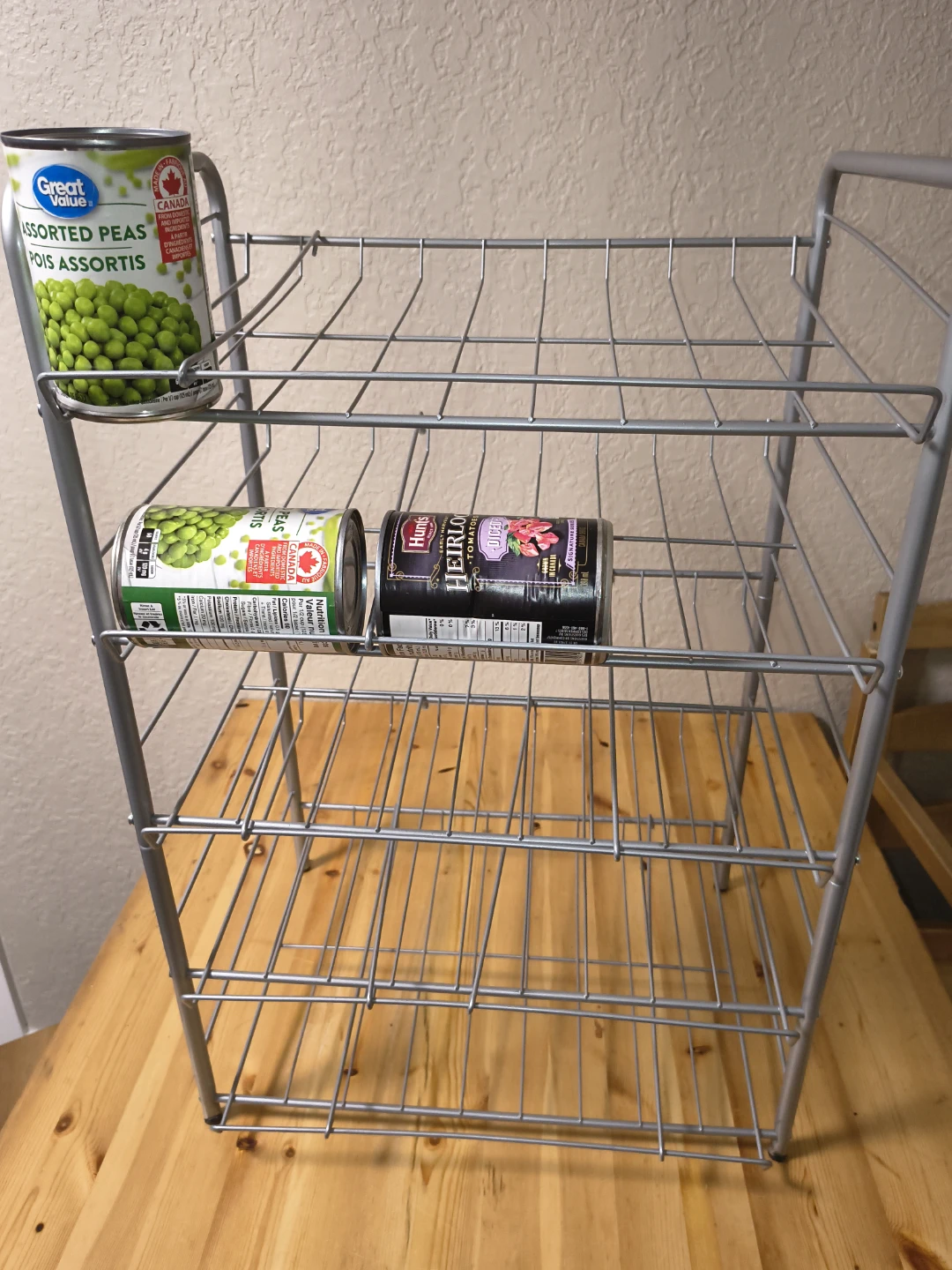 Silver 4-Tier Wire Shelving Unit - photo 2