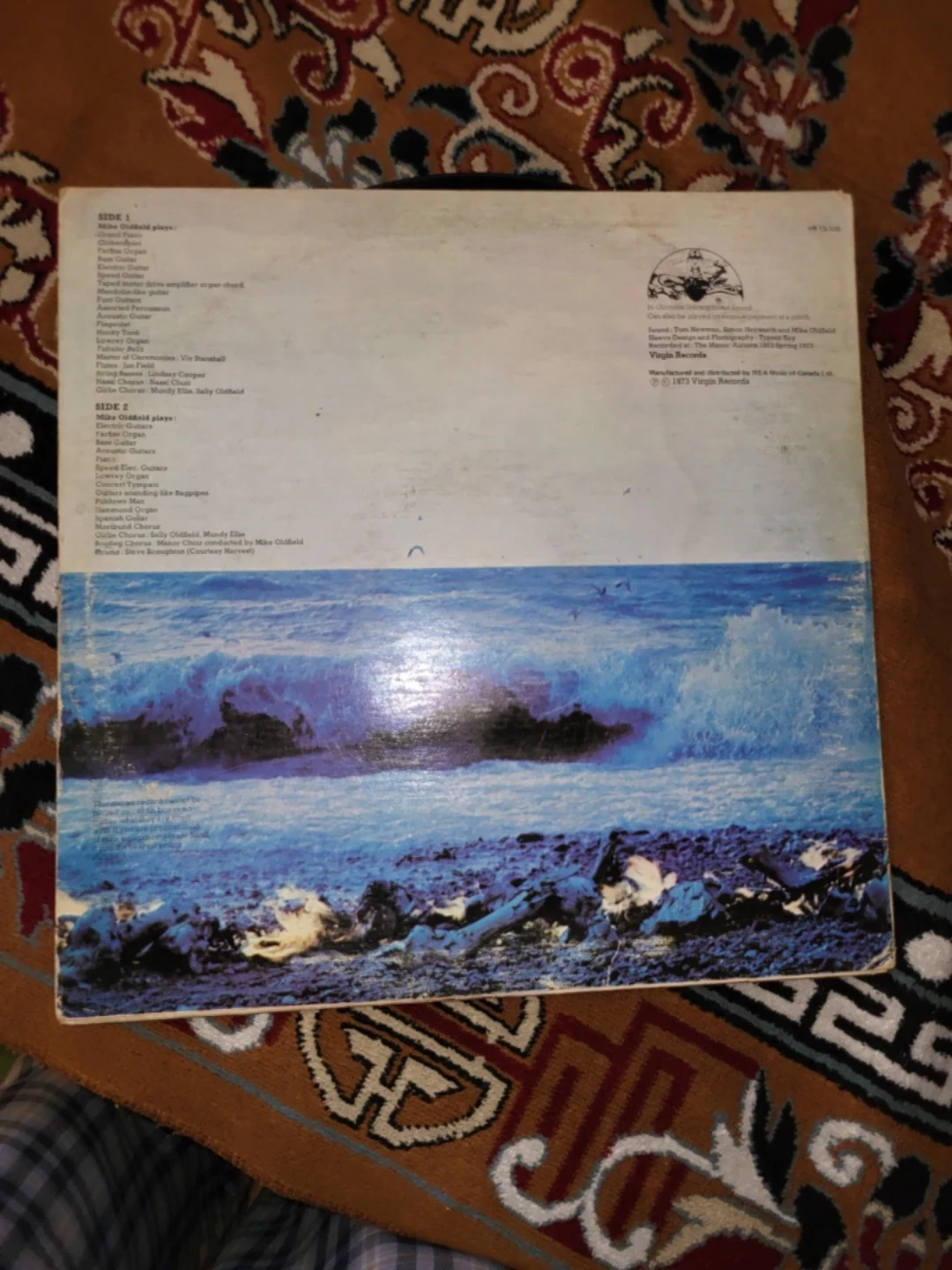 ⚽️Tubular Bells by Mike Oldfield Vinyl LP Record - photo 2