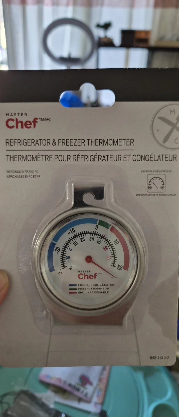 Master Chef Refrigerator & Freezer Thermometer - photo 2