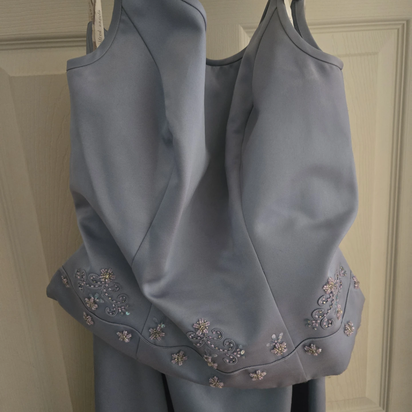 Alfred Angelo Periwinkle Beaded  formal wear - photo 3