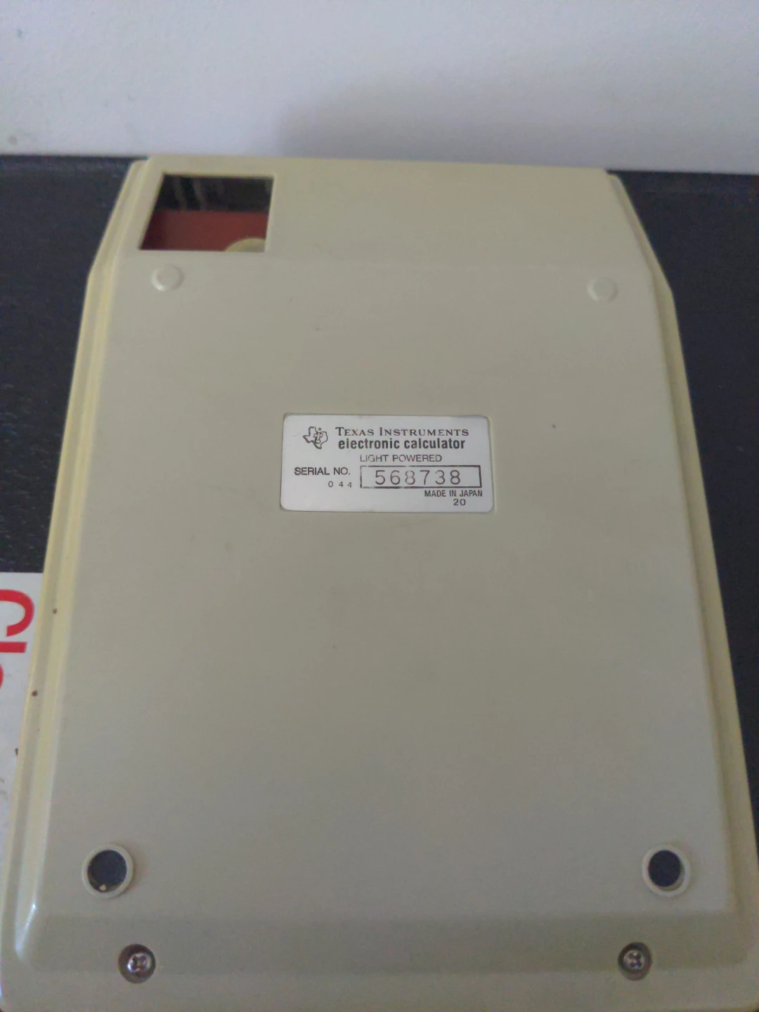 Texas Instruments TI-5020 Electronic Calculator⚽ - photo 2