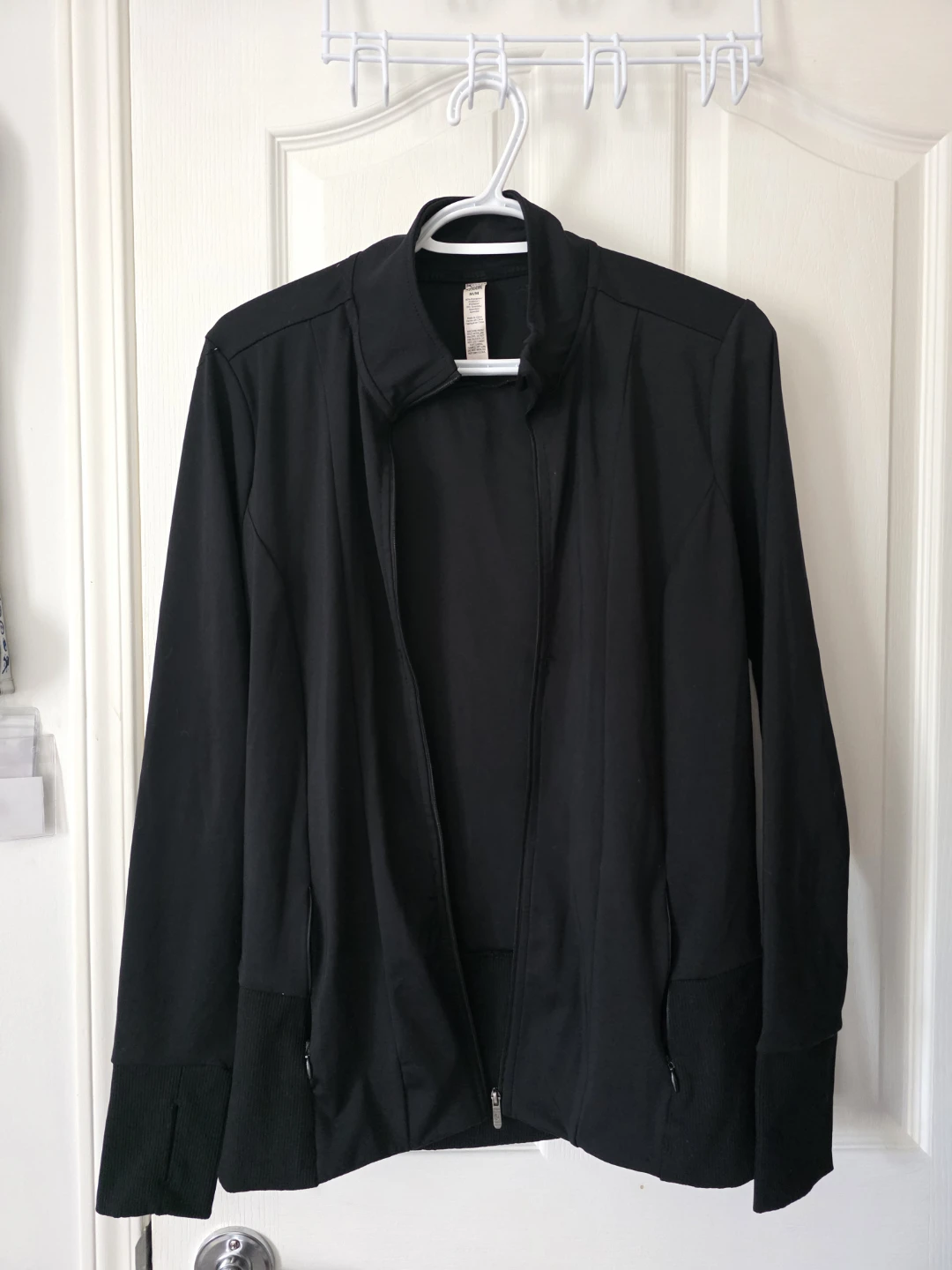 Black Zip-Up Jacket