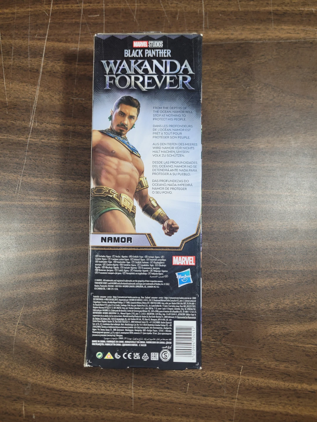 Marvel Black Panther Wakanda Forever Namor Series Action Figure - photo 2